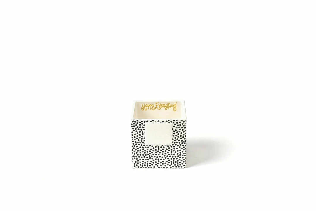 Outlet π₯° Coton Colors Happy Everything By Coton Colors Black Small Dot Mini Nesting Cube Small π₯ 1 Coton Colors Happy Everything By Coton Colors Black Small Dot Mini Nesting Cube Small