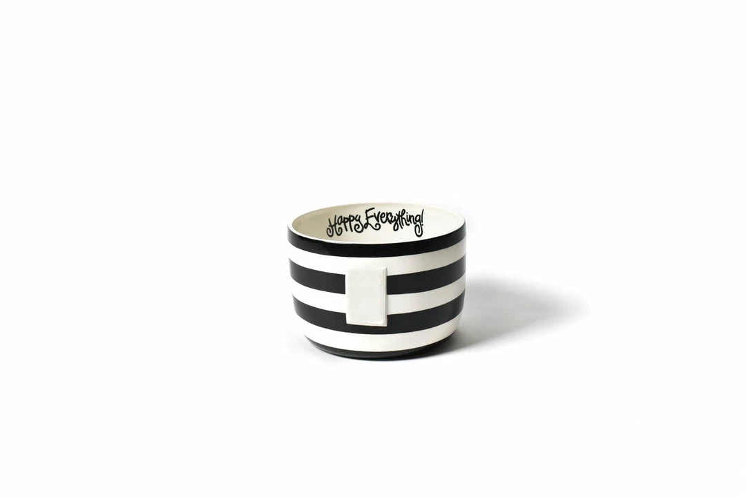 Cheapest โค๏ธ Coton Colors Black Stripe Mini Happy Everything Bowl Happy Everything By Coton Colors ๐ 1 Coton Colors Black Stripe Mini Happy Everything Bowl Happy Everything By Coton Colors